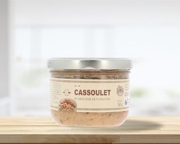 Cassoulet à la saucisse de Toulouse  - Bocal 360 g