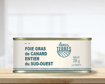 Foie gras d'oie entier du Sud-Ouest 140g