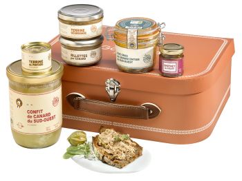 Foie Gras Lafitte - Coffret cadeau 3 Saveurs - Vente foie gras sud ouest