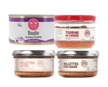 lot de 4 spécialités gourmandes