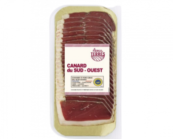 Magret de Canard du Sud-Ouest séché tranché - Plaquette 70 g