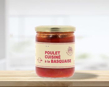 NOUVEAU Poulet cuisiné à la basquaise - bocal 360 g