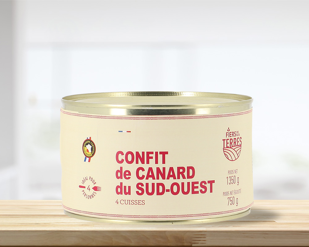 Confit de canard du Sud-ouest 